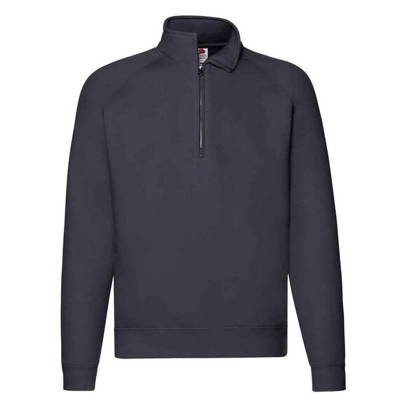 Fruit of the Loom MensPolycotton Sweatshirt / Deep Navy